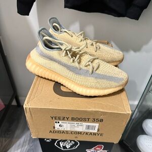 Yeezy Kids Sneakers - Tan and Gray